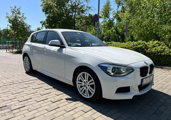 BMW Seria 1 cena 51700 przebieg: 102000, rok produkcji 2014 z Warszawa małe 29